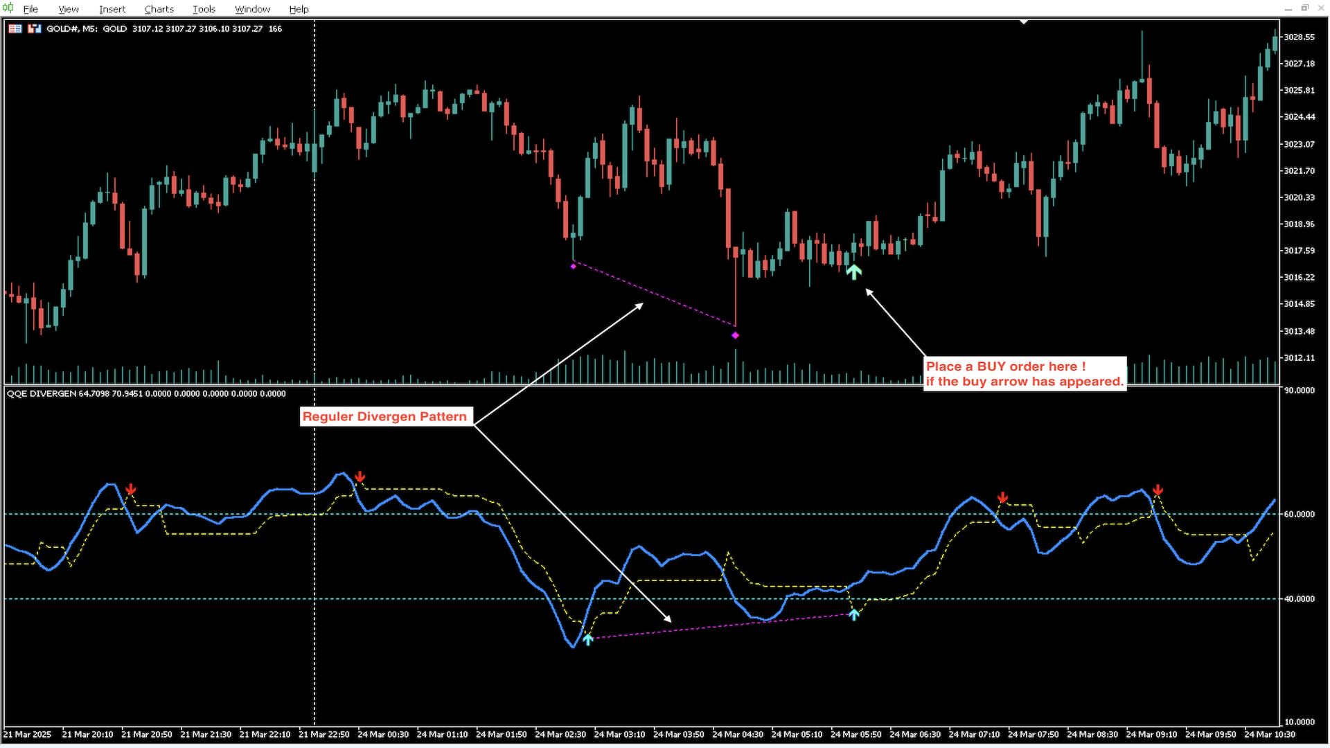 QQE Divergence screenshot